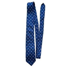 Horchow Vintage Navy American Flag Necktie